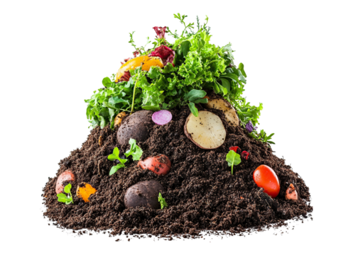 pile soil compost