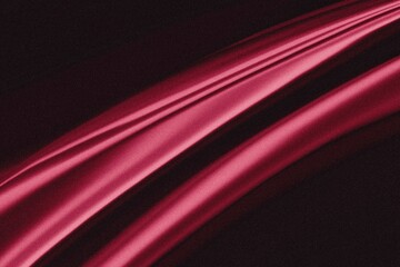 Abstract red curves on black background.