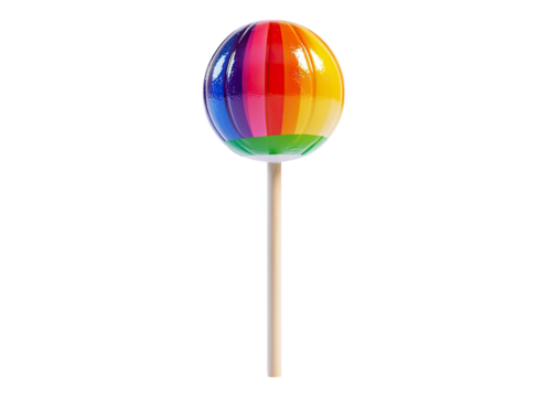 Rainbow Lollipop