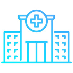 Obraz premium Hospital Icon