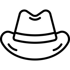 Hat Line Icon