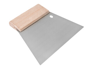 Spattle Scraper Putty Knife isolated on transparent background PNG cut out Spachtel
