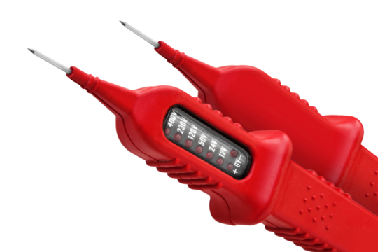 Strom Stromprüfer Spannungsprüfer Hintergrund transparent PNG cut out Circuit Tester