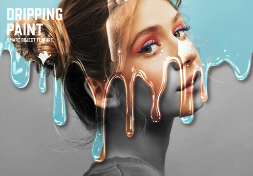 Dripping Paint Effect