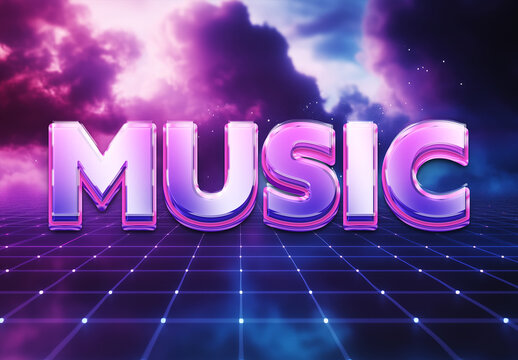 Text Effect Music