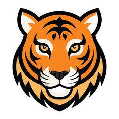 tiger head vector