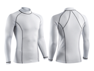 stylish rashguard mockup featuring sleek design and comfortable fit perfect for active wear enthusiasts