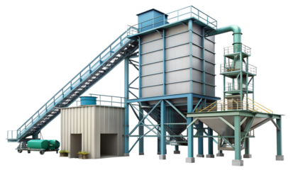 grain elevator and grain silo