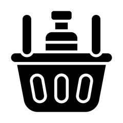 Shopping Basket glyph