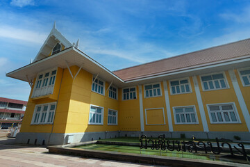 Lampang city, Thailand, Apr 21, 2025; Museum building in Lampang city Thailang