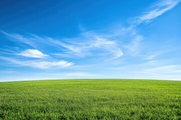 Fototapeta premium Vibrant daylight over clear blue sky, perfect for outdoor photography and serene landscapes, ideal for travelers and nature enthusiasts seeking breathtaking views