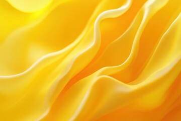 Fototapeta premium Fluid yellow gradient shapes for sleek presentation designs and vibrant banner backgrounds in contemporary professional environments and marketing applications