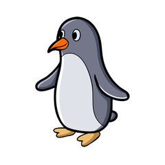penguin icon, penguin vector illustration-simple illustration of penguin, perfect for penguin logos and icons