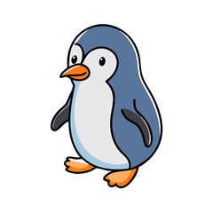 penguin icon, penguin vector illustration-simple illustration of penguin, perfect for penguin logos and icons