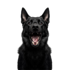 black dog realistic 3d