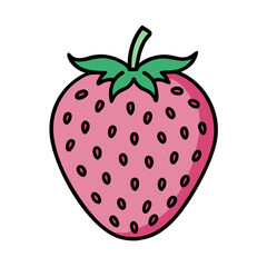 pineberry icon, pineberry vector illustration-simple illustration of pineberry, perfect for pineberry logos and icons