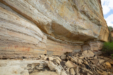 rock in the mountains