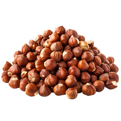 Fototapeta premium Roasted hazelnuts high quality food photography for culinary and commercial use