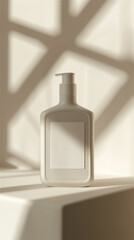 Pump Bottle for Liquid Cosmetics or Household Chemicals