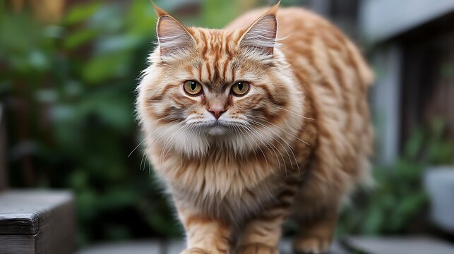 coat cat with large rosettes on its Cheetoh
