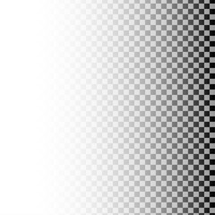 Fototapeta premium Right transparent gradient background,vector checkered background