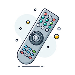 remote control icon, remote control vector illustration-simple illustration of remote control, perfect for remote control logos and icons