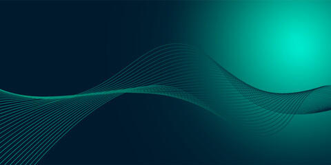 Digital technology speed connect blue green background, cyber nano information, abstract communication, innovation future tech data, internet network connection, Ai big data, vector illustration