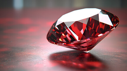 ruby red background with subtle variations in tone, giving the appearance of a polished gemstone or glass 