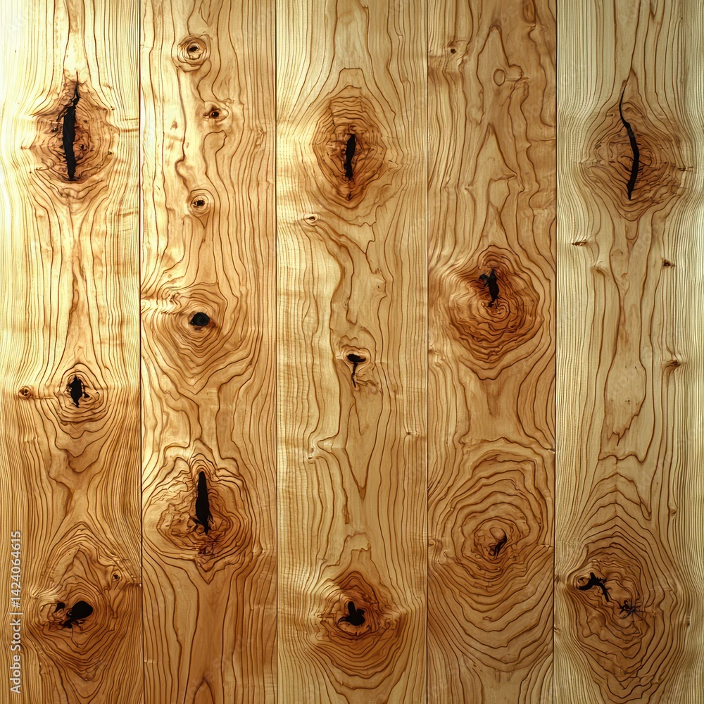 Poster wooden planks with interesting pattern creating a rustic backdrop look