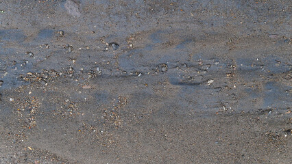 texture of wet sand