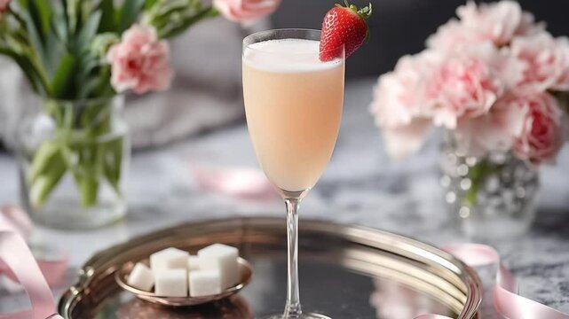 rossini with modern charm, video italian cocktail