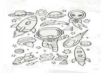 hand drawn vector illustration