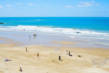 Sunlight and Life on Playa de la Victoria