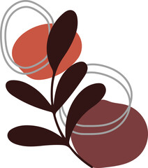 Hand Drawn Boho Elements Decoration For Design Element Templet