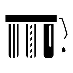 Water Filter Vector Glyph Icon Design