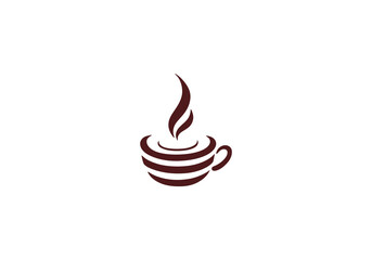 Coffee logo design elements Icon Vector logo png template logo vector illustration