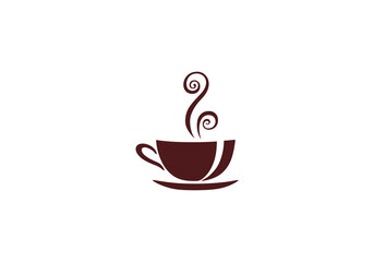 Coffee logo design elements Icon Vector logo png template logo vector illustration
