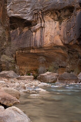 Peaceful river in a Canyon