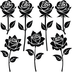 This is a seamless floral pattern illustration with vintage pink rose flowers and green leaves, a beautiful nature-inspired design element for wallpaper or decoration