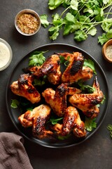 Bbq chicken wings