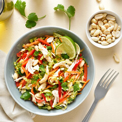 Thai style chicken salad