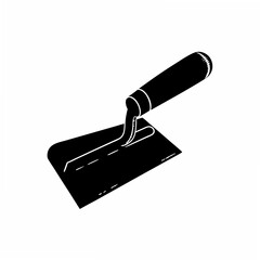 creative Silhouette Trowel Icon Vector Illustration 
