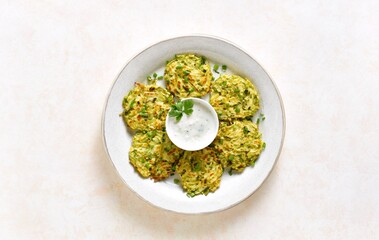 Zucchini fritters