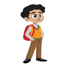 School boy vector