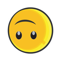 Slightly Surprised Facial Expression