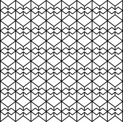 Intricate Geometric Square Box Linear Pattern