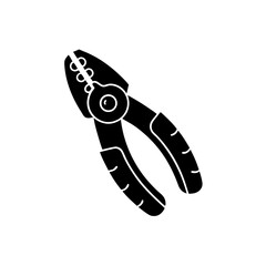 creative details Construction Tongs Icon vector Illustration