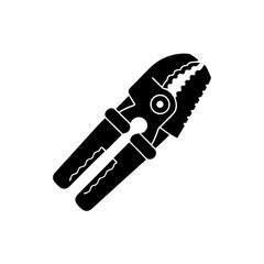 creative details Construction Tongs Icon vector Illustration