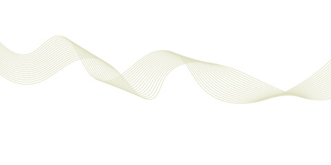 pola garis bergelombang emas mewah (lengkungan guilloche), garis elegan lengkung gelombang emas, bentuk sudut garis gelombang emas untuk elemen, ilustrasi vektor