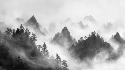 Misty Mountain Range (3)